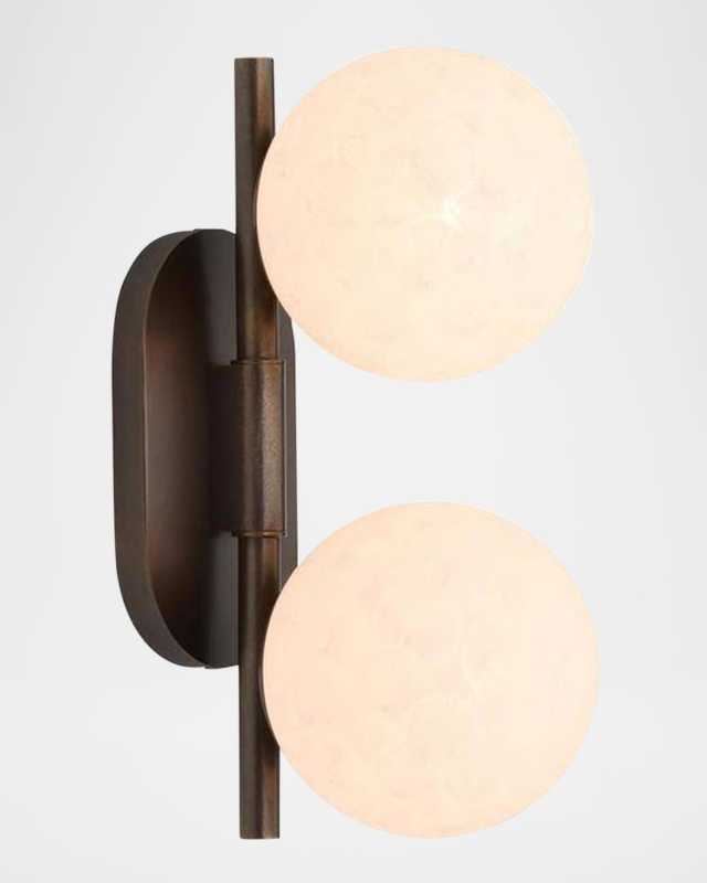 Julie 14" Adjustable 2-Light Sconce